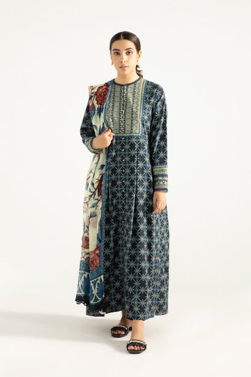 Sapphire U2 PP22V5 2 2 Piece Printed Cotton Suit Intermix Collection 2022 Online Shopping